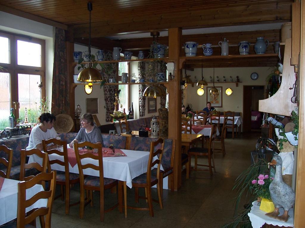 Restaurant - Pension Herrgottstal Creglingen Eksteriør bilde