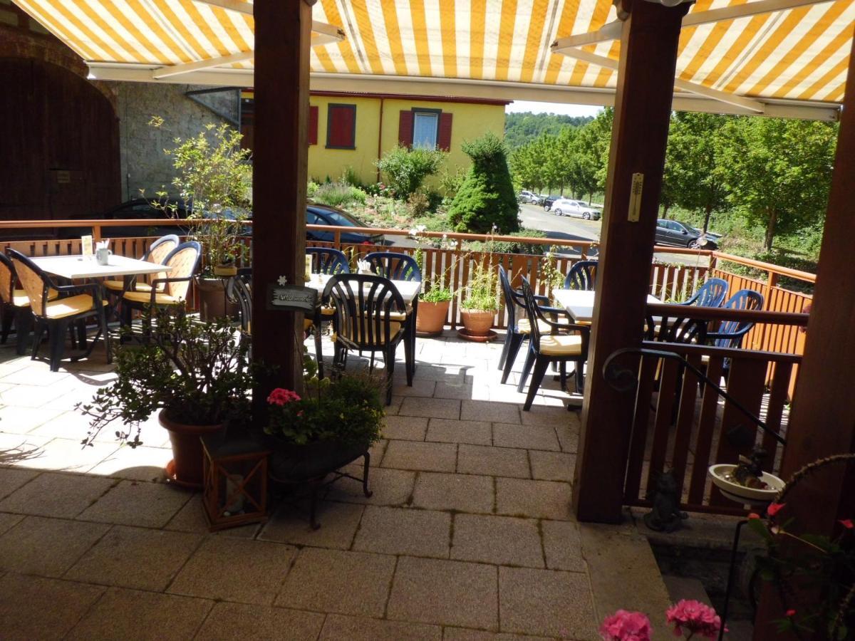 Restaurant - Pension Herrgottstal Creglingen Eksteriør bilde