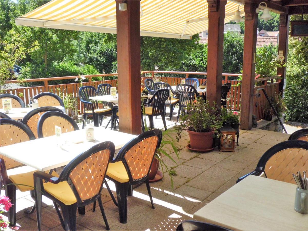 Restaurant - Pension Herrgottstal Creglingen Eksteriør bilde